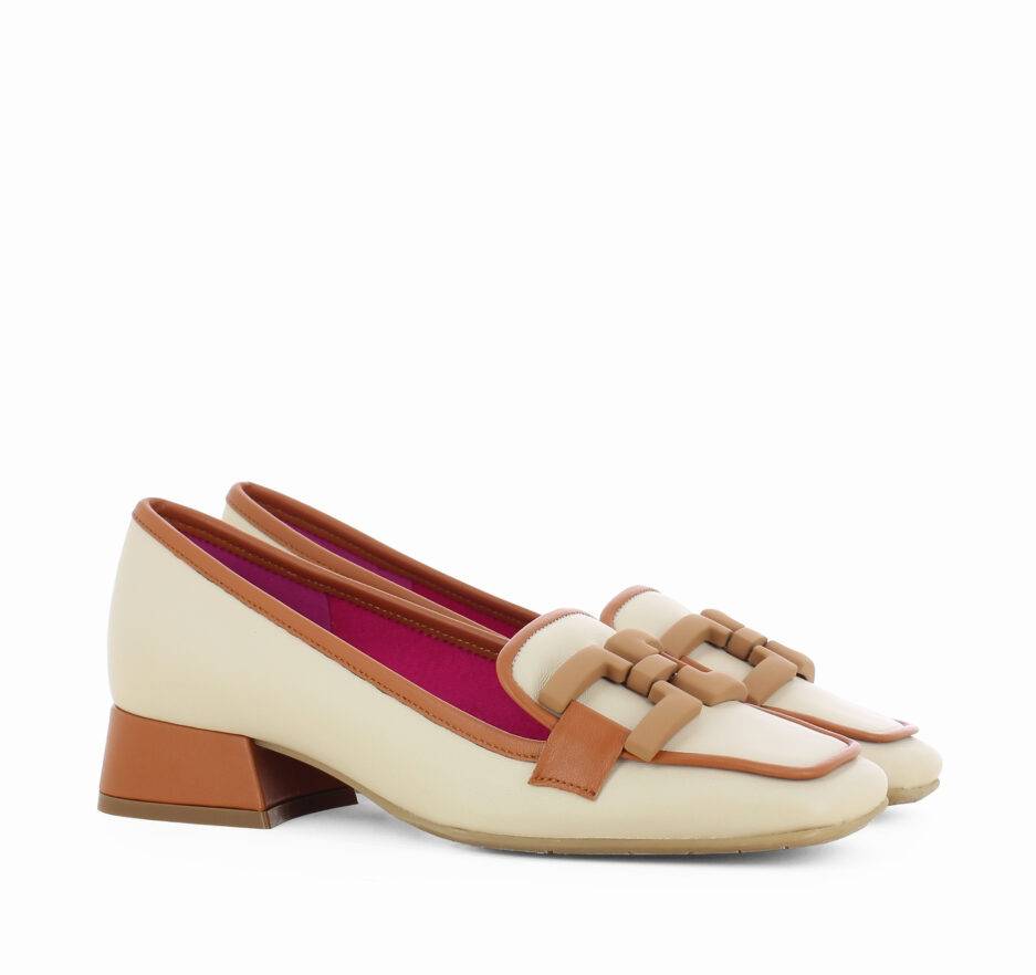 Le Babe MOCASSINI IN NAPPA SAND Moda