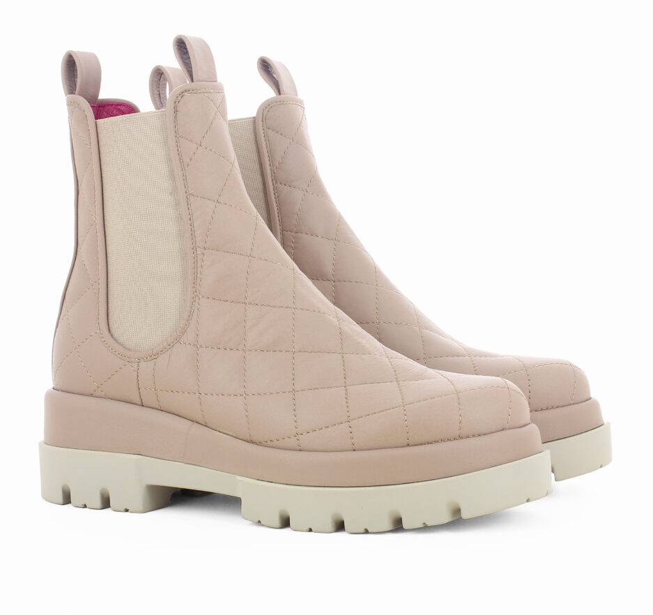 Le Babe TRONCHETTI IN VITELLO SAND Spedizione Gratuita