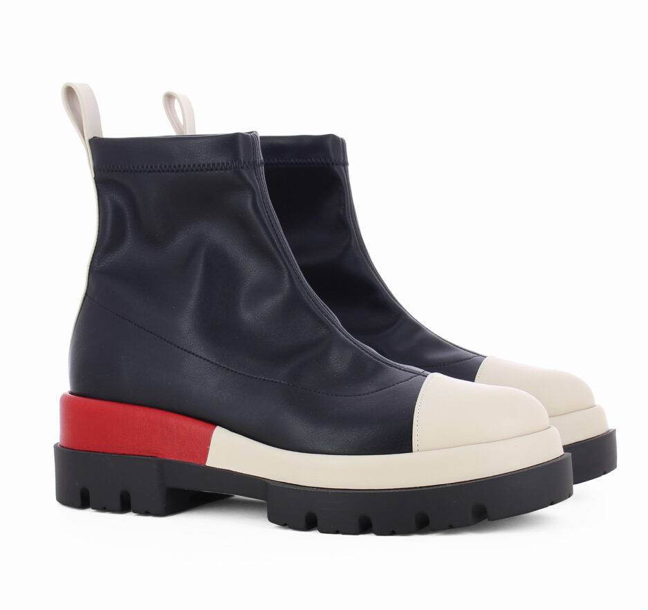 Le Babe TRONCHETTI IN STRETCH NERO Fino Al -60%