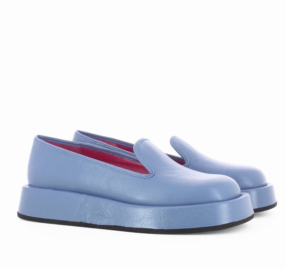 Le Babe MOCASSINI IN CHARLIE AZUL Vendita