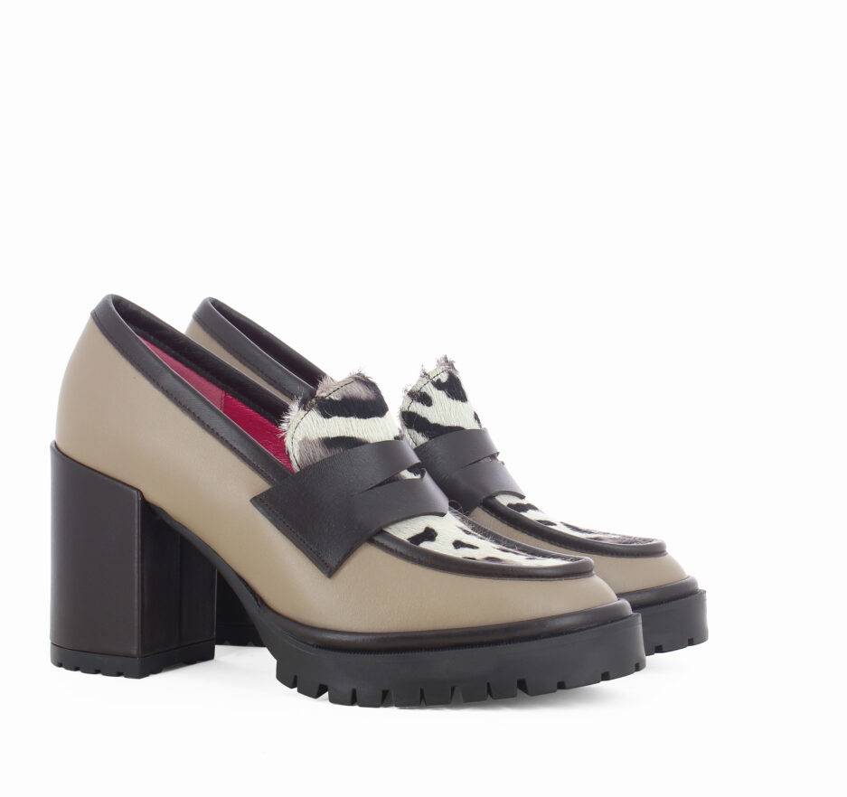 Le Babe MOCASSINI IN VITELLO TORTORA Shopping Online
