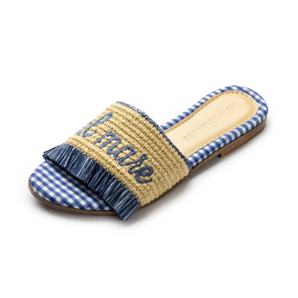Les Italiennes Portami al Mare – Blu/Beige Vichy Italia