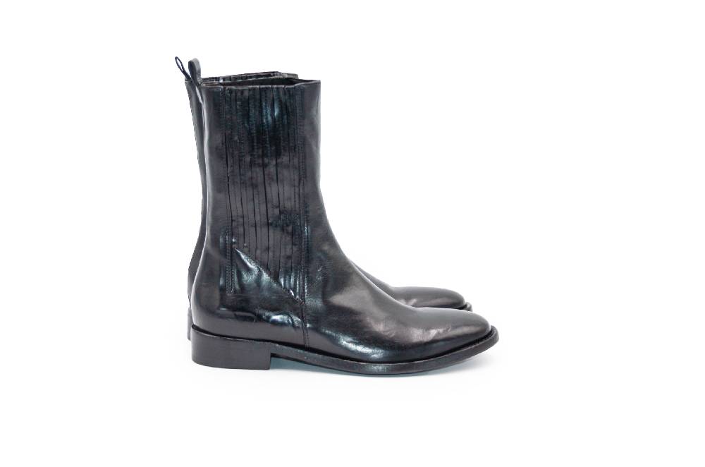 King Tartufoli ELASTIC BOOT BLK CAV Moda