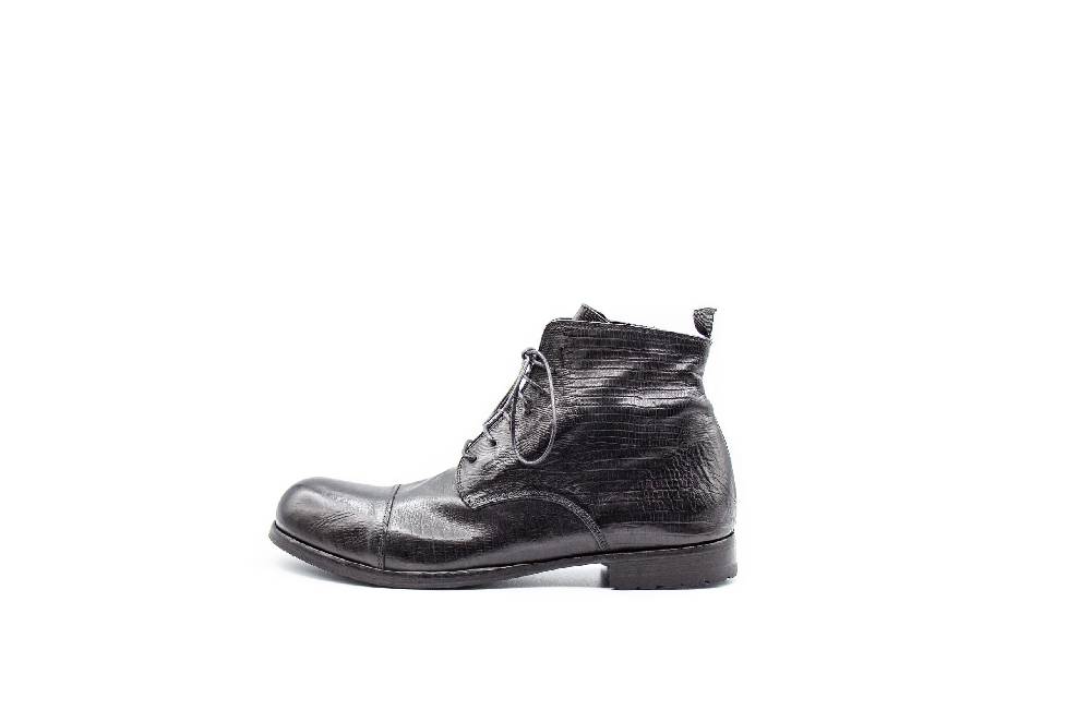King Tartufoli BLACK MAN ANKLE BOOT Nuova