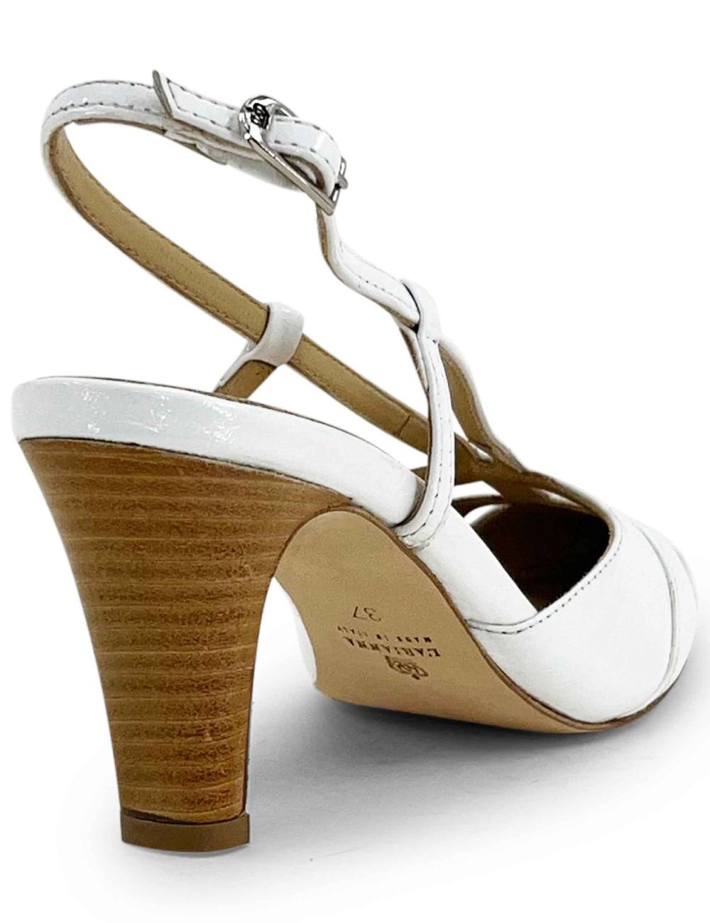 L'ARIANNA Decollete ch1758/c da donna in pelle lux bianco l'arianna Negozio online di fabbrica