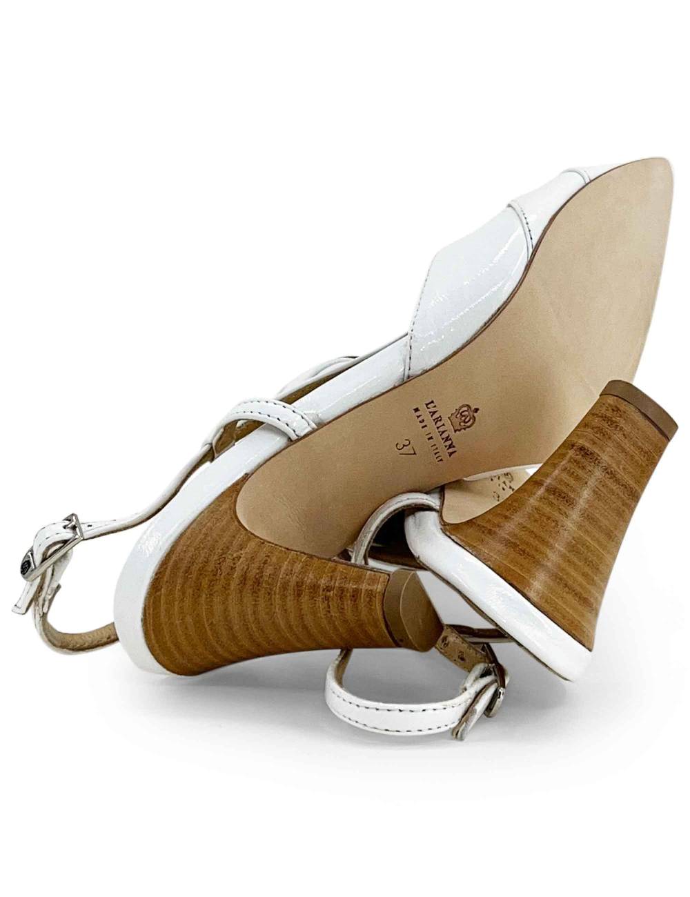 L'ARIANNA Decollete ch1758/c da donna in pelle lux bianco l'arianna Negozio online di fabbrica