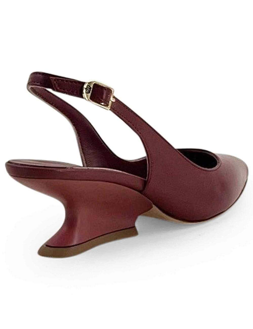 L'ARIANNA decollete ch1754/z slingback color COUTURE con tacco a zeppa l'arianna Comprare a buon mercato
