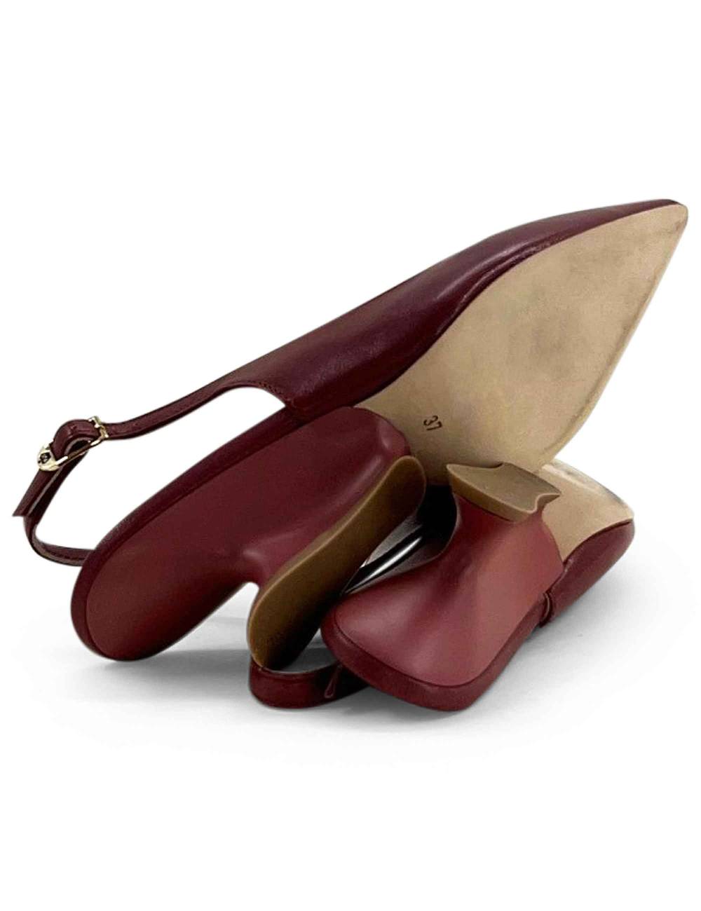 L'ARIANNA decollete ch1754/z slingback color COUTURE con tacco a zeppa l'arianna Comprare a buon mercato