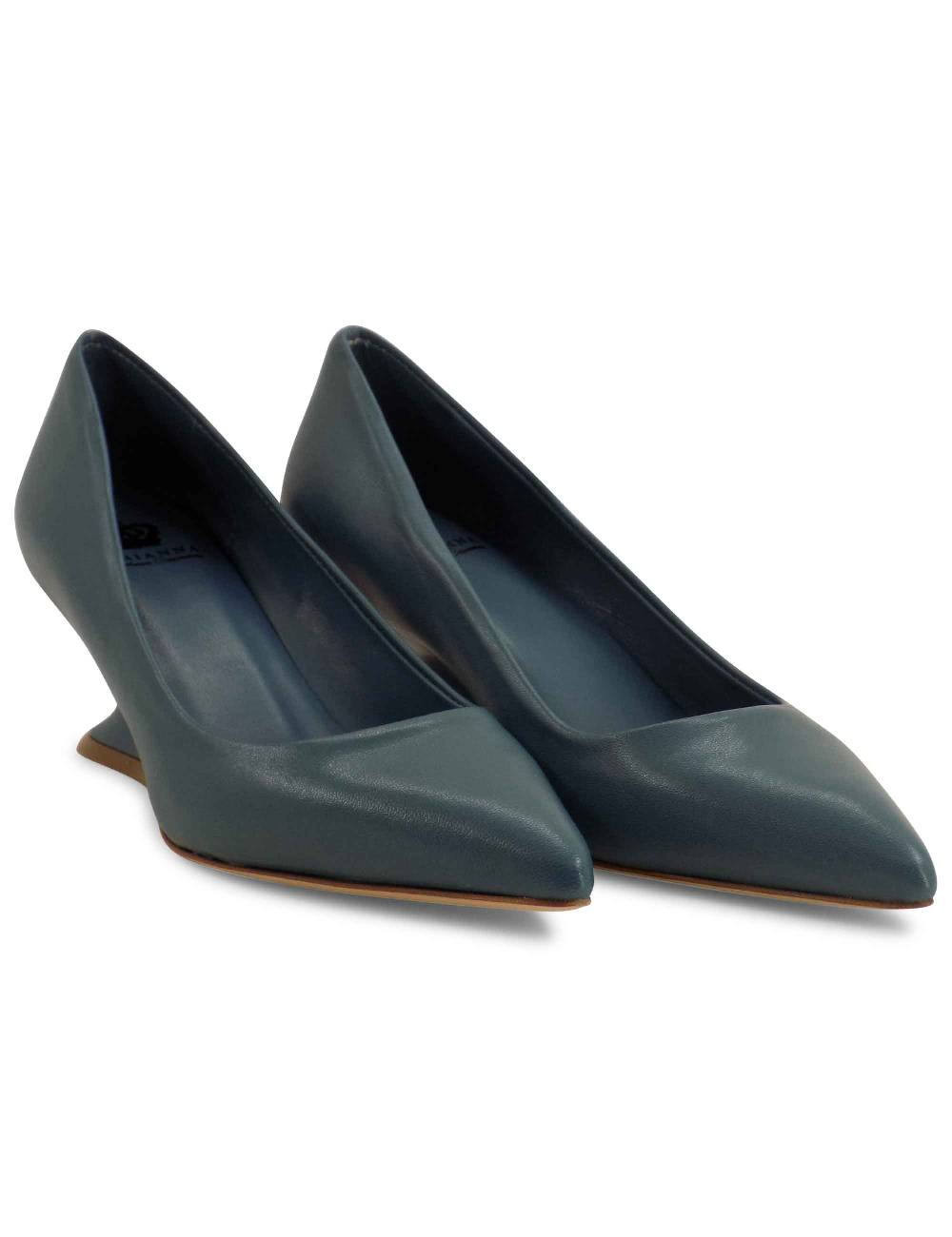 L'ARIANNA decollete de1716/z con tacco a zeppa in berlino arcadia Black Friday