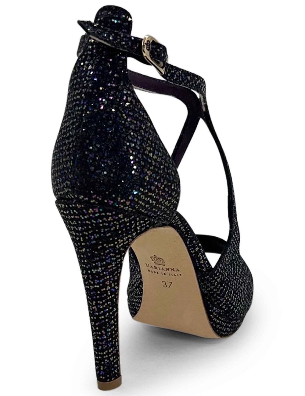 L'ARIANNA sandali sp1719 in moon prugna con plateau e tacco tono su tono Bestseller