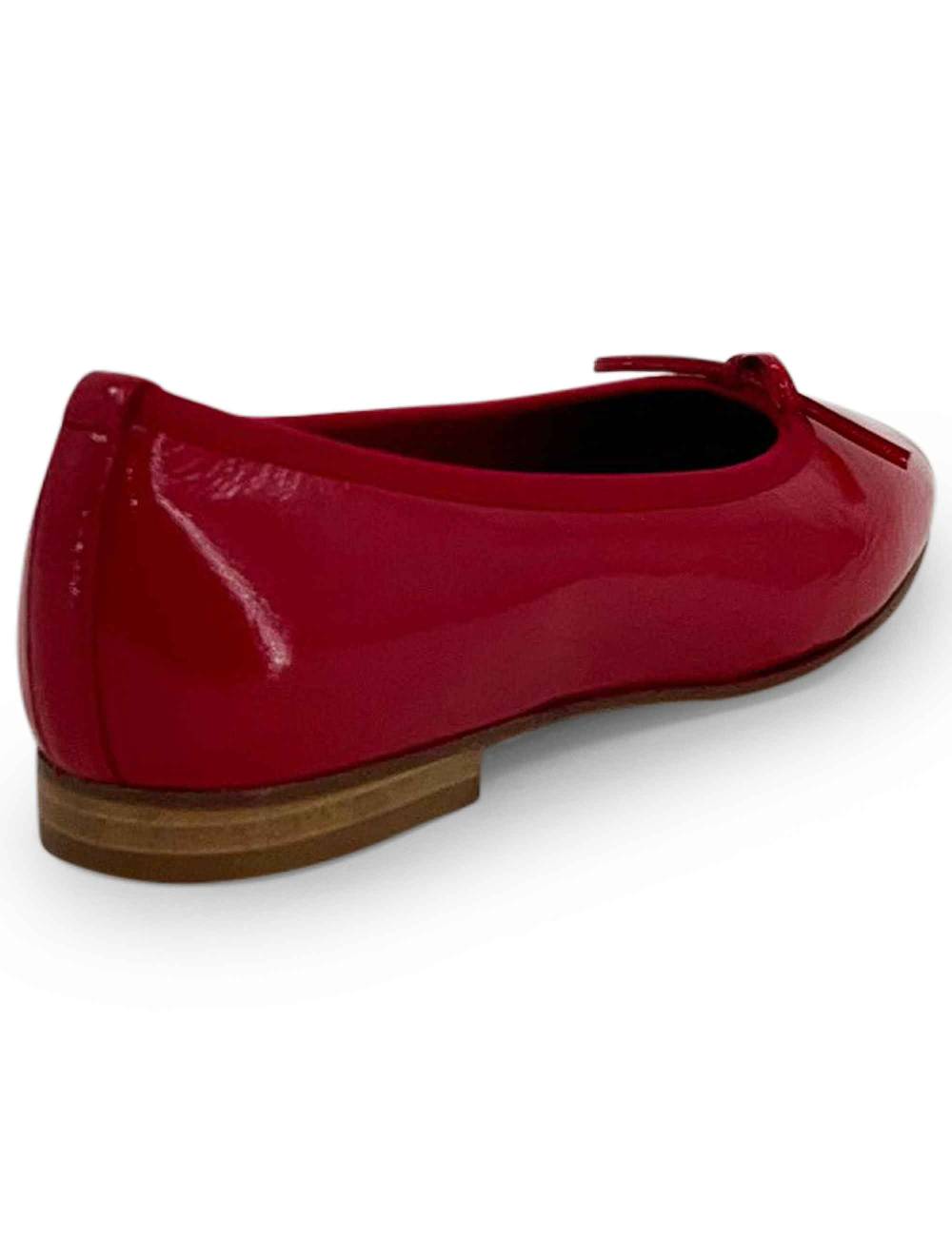 L'ARIANNA ballerina bl1705 in pelle lux rosso Solo un giorno rimasto