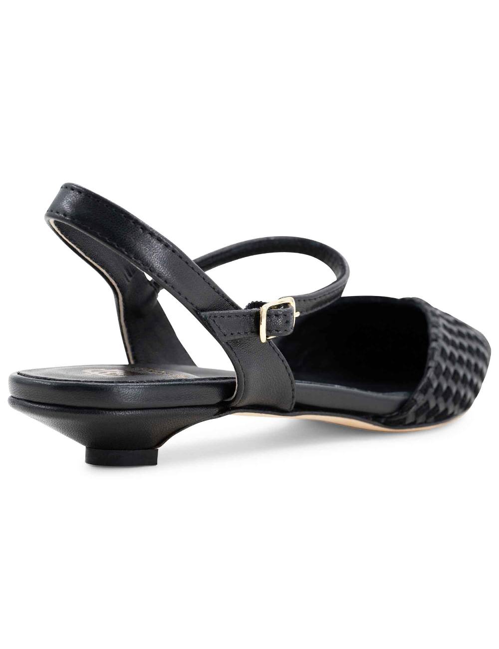 L'ARIANNA Ballerine BL1488/rt da donna in camoscio e pelle nera con cinturino alla caviglia L'Arianna Officina