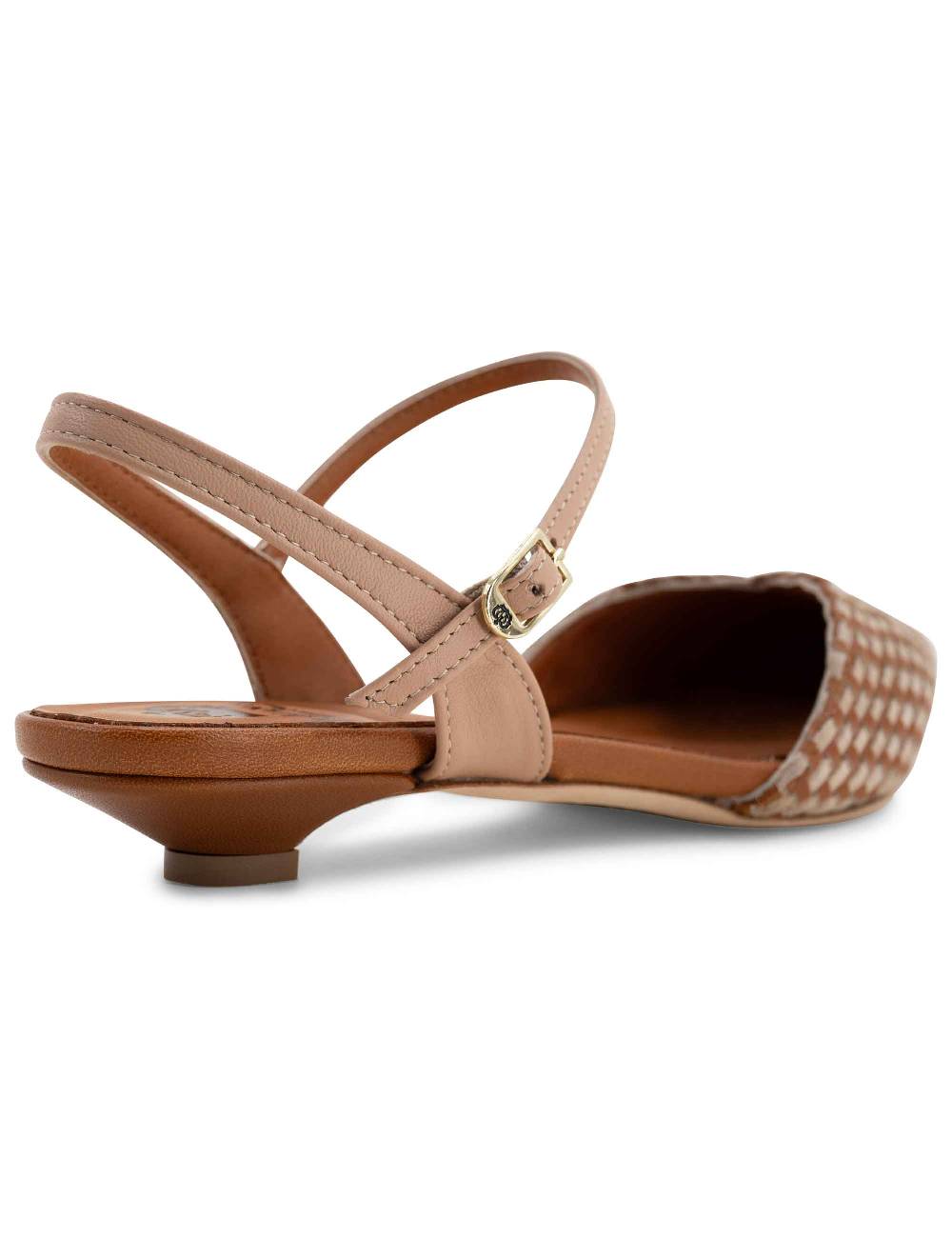 L'ARIANNA Ballerine BL1488/rt da donna in cuoio e nude con cinturino alla caviglia L'Arianna Black Friday Prezzi