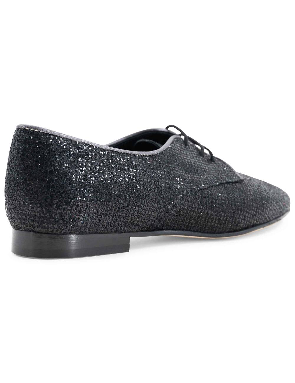 L'ARIANNA scarpina sc1706 donna in tessuto moon nero Vendita