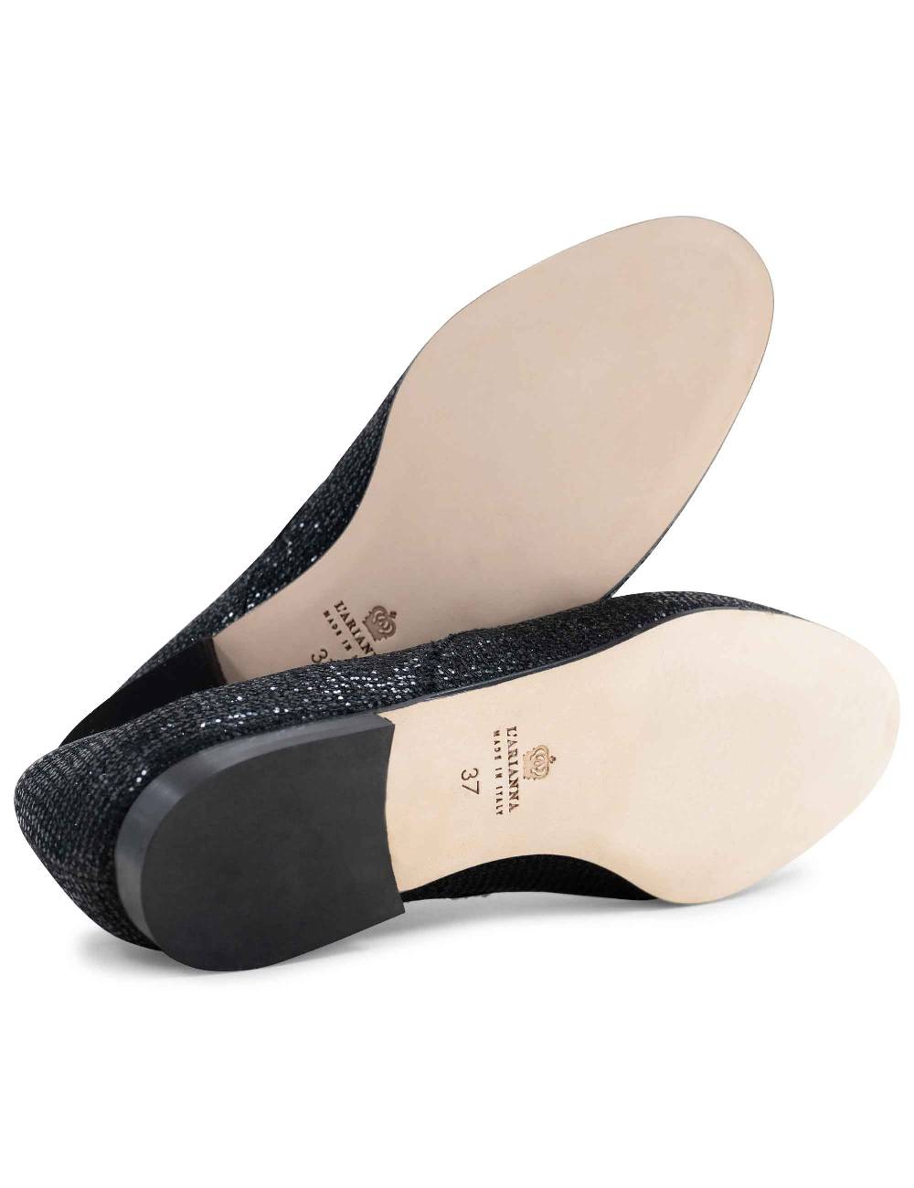 L'ARIANNA scarpina sc1706 donna in tessuto moon nero Vendita