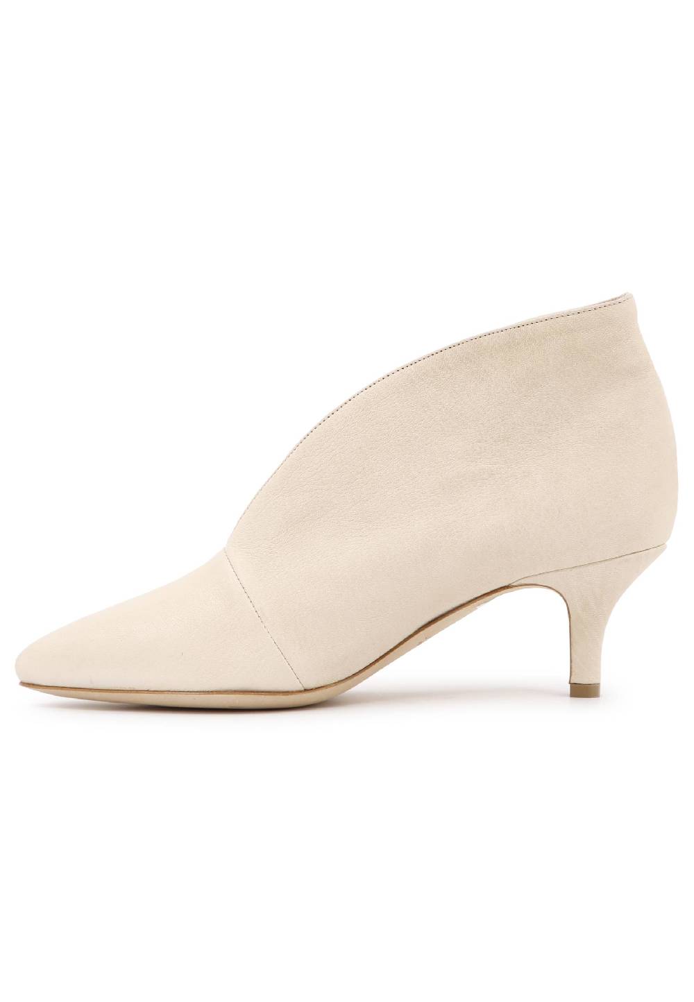 L'ARIANNA tronchetti tr8006 donna Ankle boot in pelle bianco frost con tacco basso tono su tono Negozio