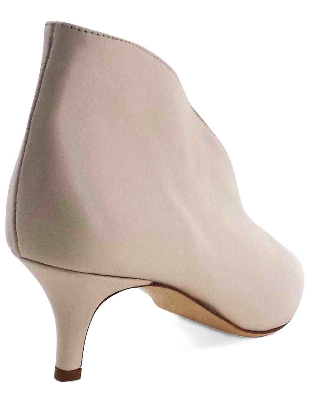 L'ARIANNA tronchetti tr8006 donna Ankle boot in pelle kiss con tacco basso In Saldo