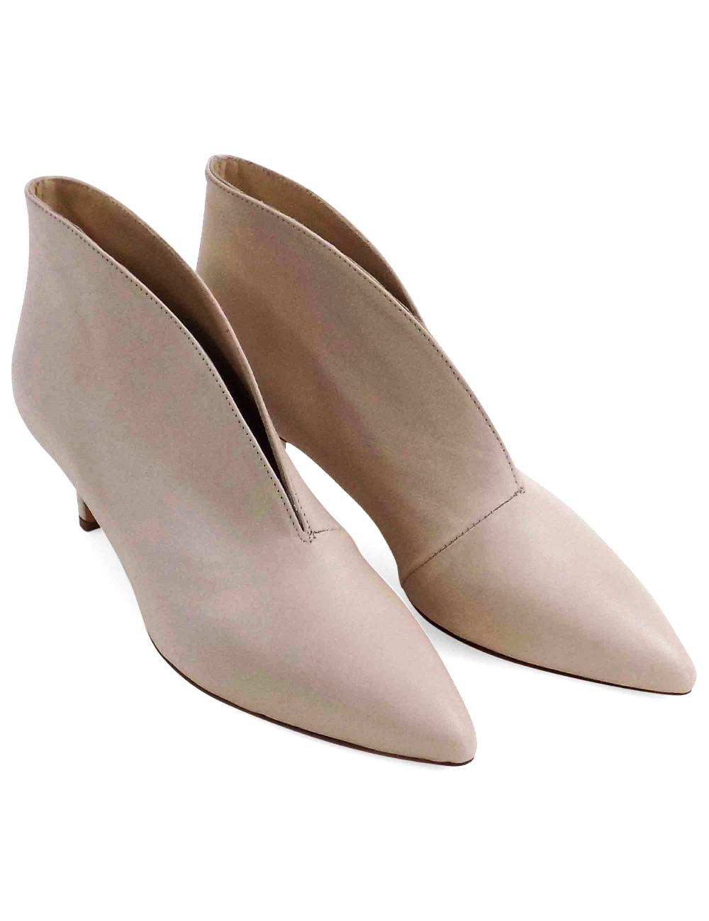 L'ARIANNA tronchetti tr8006 donna Ankle boot in pelle kiss con tacco basso In Saldo