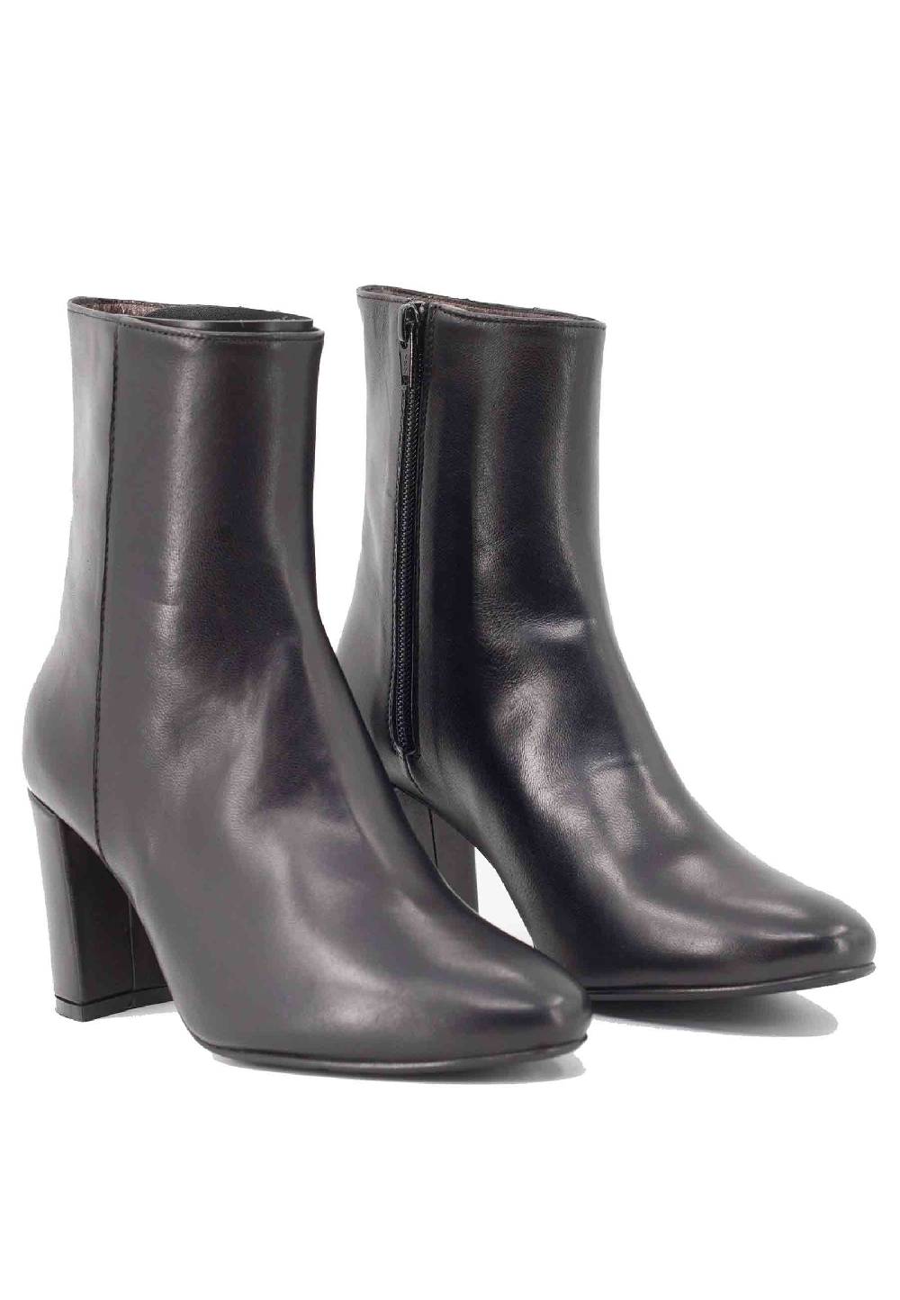 L'ARIANNA Stivaletti TR1692/G in pelle nera Cyber Monday