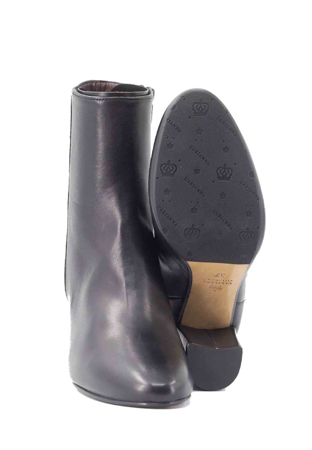 L'ARIANNA Stivaletti TR1692/G in pelle nera Cyber Monday