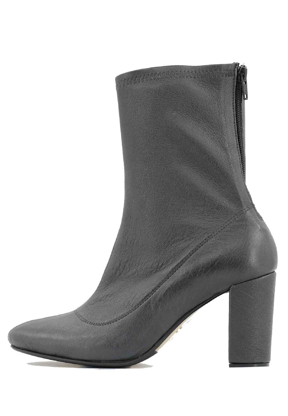 L'ARIANNA Stivaletti EL3002 in elasticizzato grigio con tacco alto Online Outlet