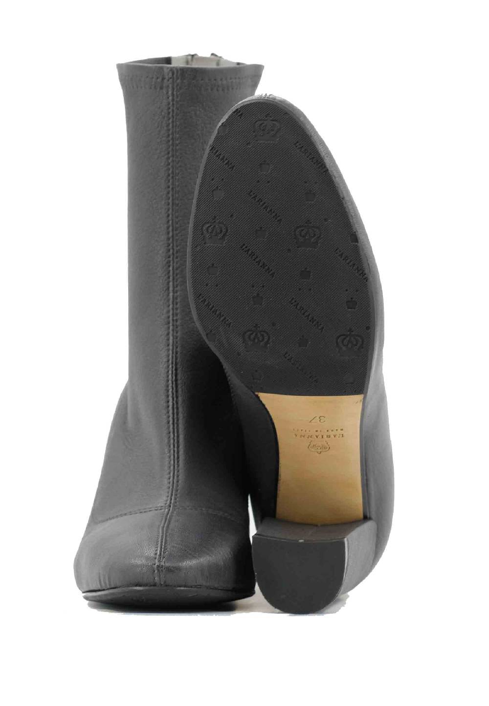 L'ARIANNA Stivaletti EL3002 in elasticizzato grigio con tacco alto Online Outlet