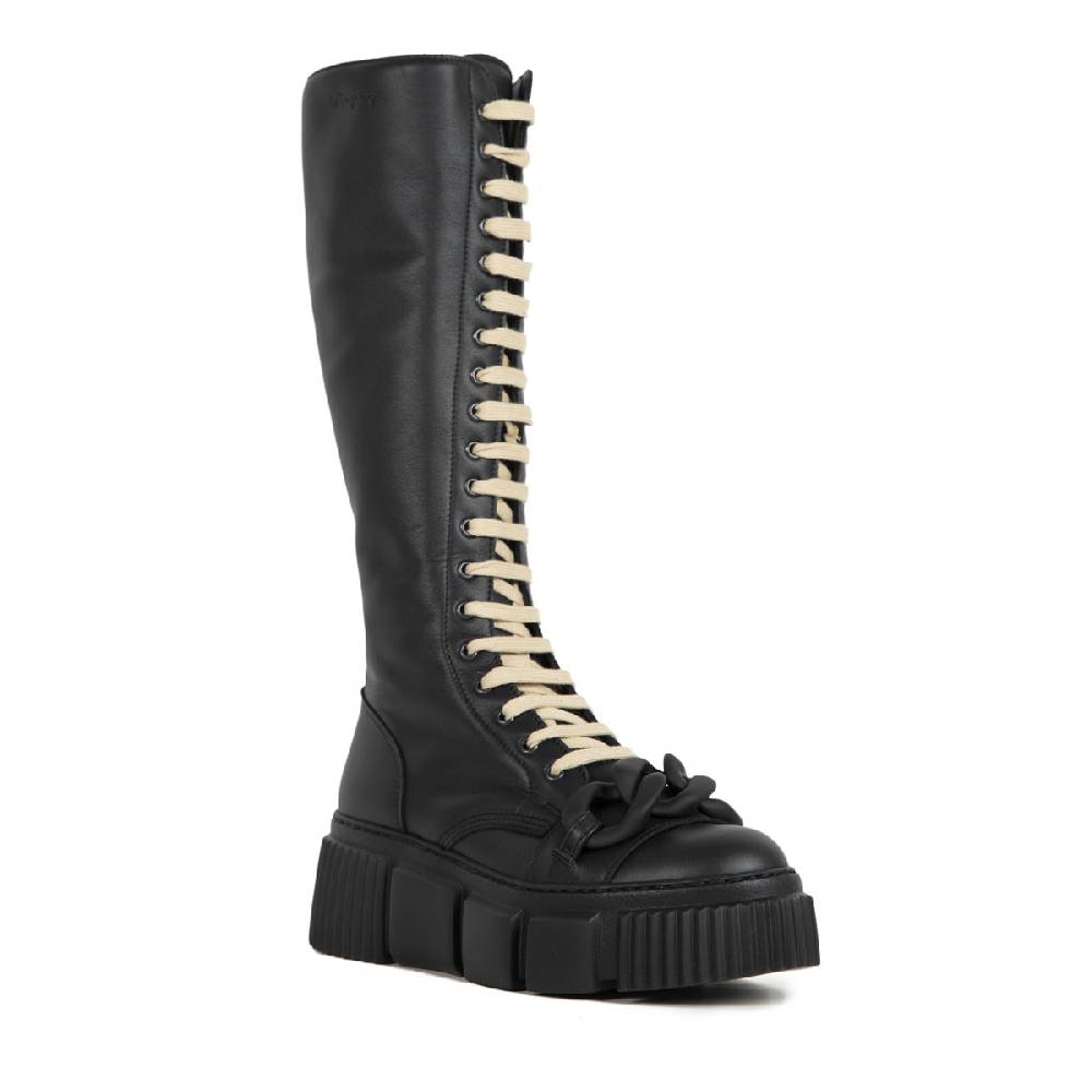 Le Dangerouge Ophelia Tall Beige Laces Pezzi Unici