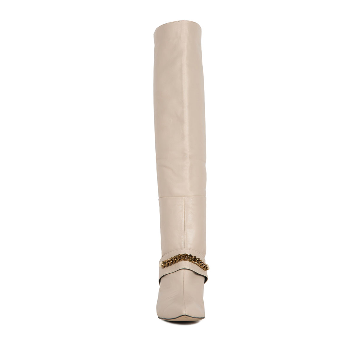 Le Dangerouge Meg Beige Chain Shopping Online
