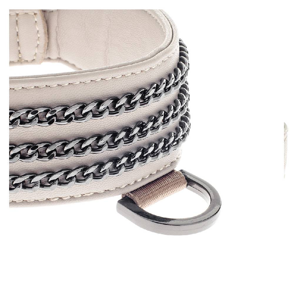 Le Dangerouge Big dog collar beige 2025
