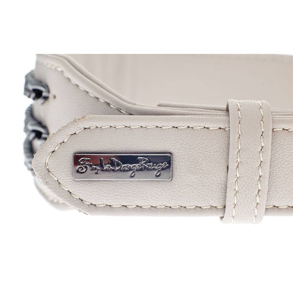 Le Dangerouge Big dog collar beige 2025