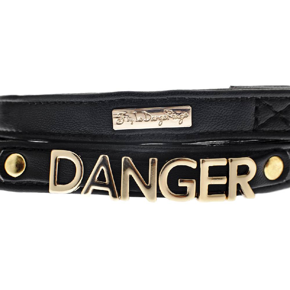Le Dangerouge Danger dog leash Nuovo