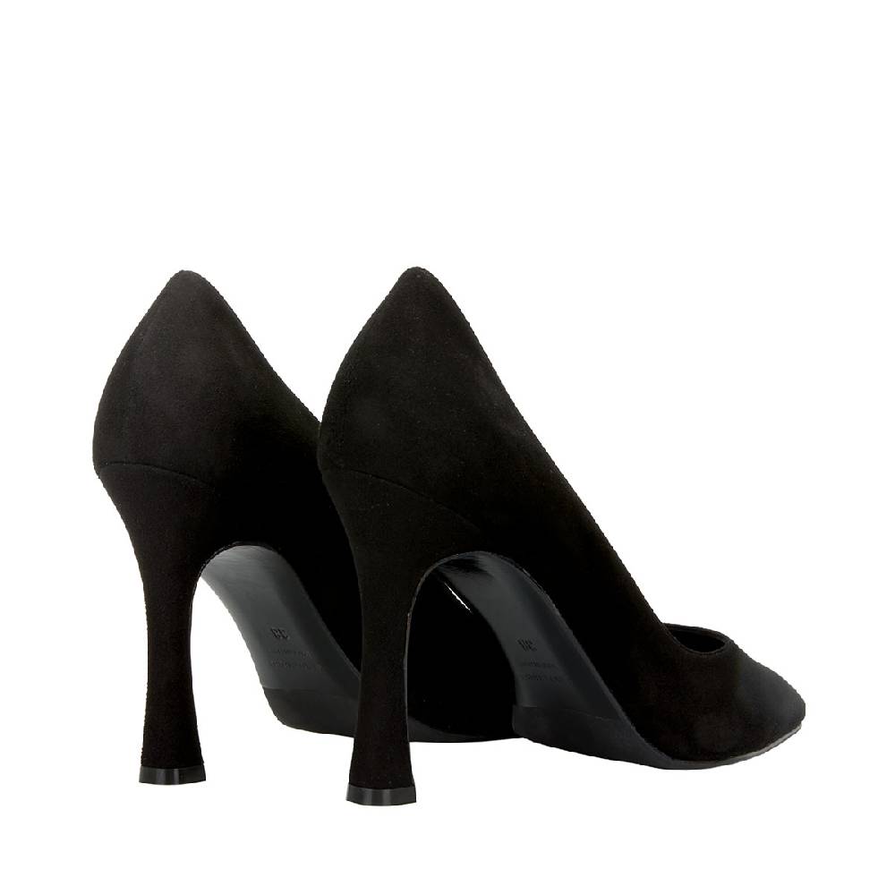 Lella Baldi Pump Suede Black Vendite Flash