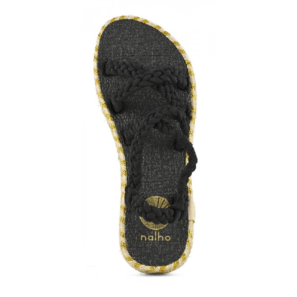 Nalho SHANTI SANDAL WITH BRIDED UPPE Shopping Online