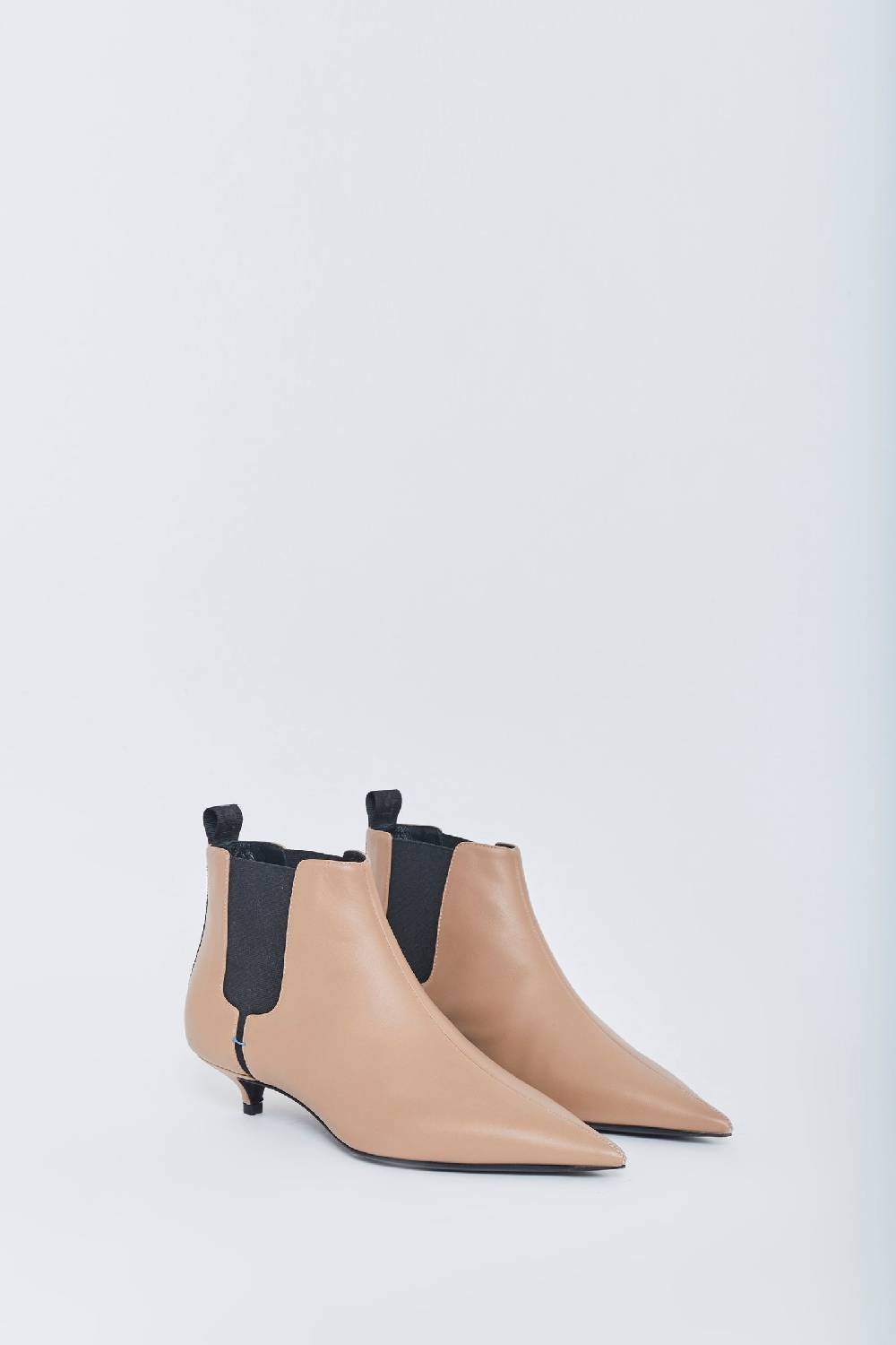 Kalliste K30 KITTEN HEEL BOOTS CAMEL Vendita Calda