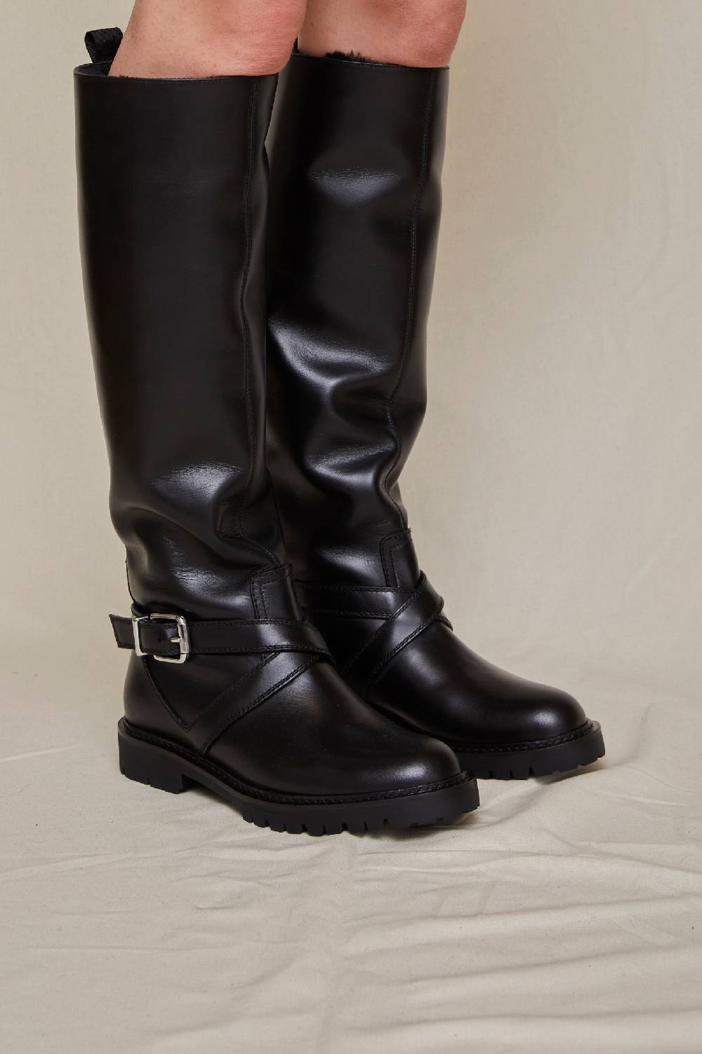 Kalliste K35 BIKER BOOTS BLACK Negozio