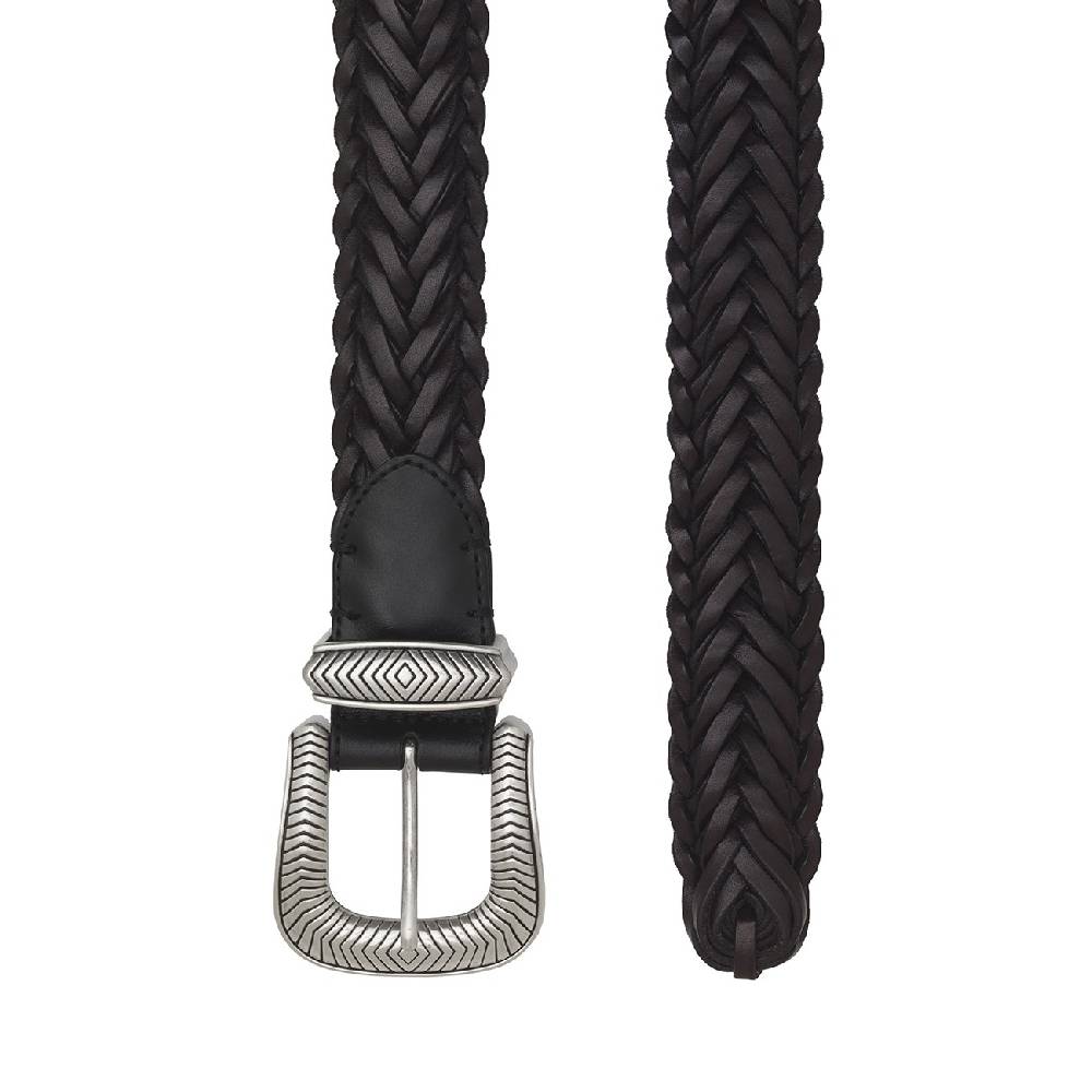 Kate Cate TEX MEX BRAID BELT BROWN LEATHER Online