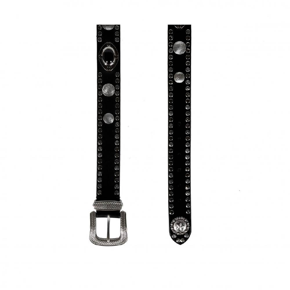 Kate Cate REM BELT BLACK CURRIED LEATHER Offerta esclusiva
