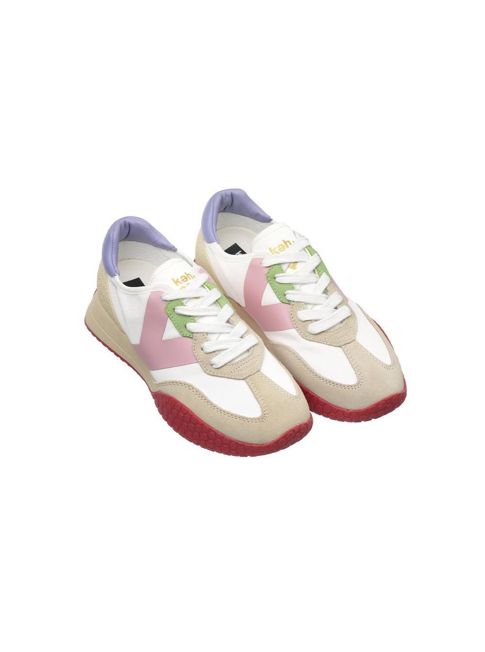 Kehnoo KW 9312 WHITE-PINK-LILLA Moda