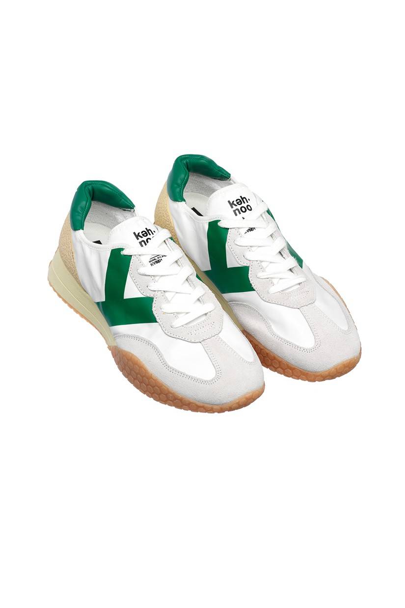 Kehnoo KM 9313 WHITE-GREEN Spedizione Gratuita