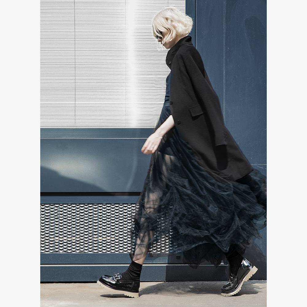 Laura Bellariva Scarpa mocassino nero Saldi Di Fabbrica