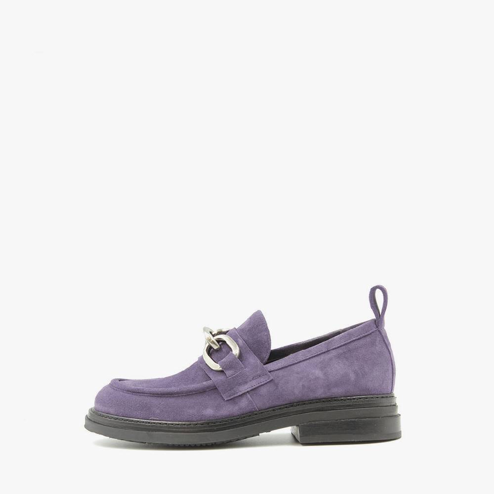 Laura Bellariva Mocassino viola In Saldo