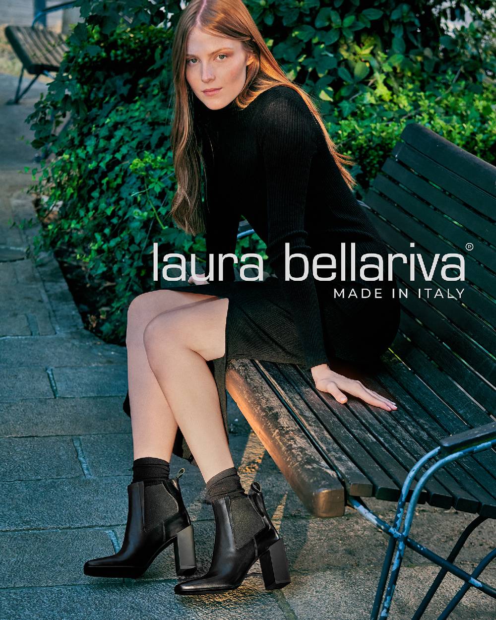 Laura Bellariva Tronchetto con tacco nero Qualità