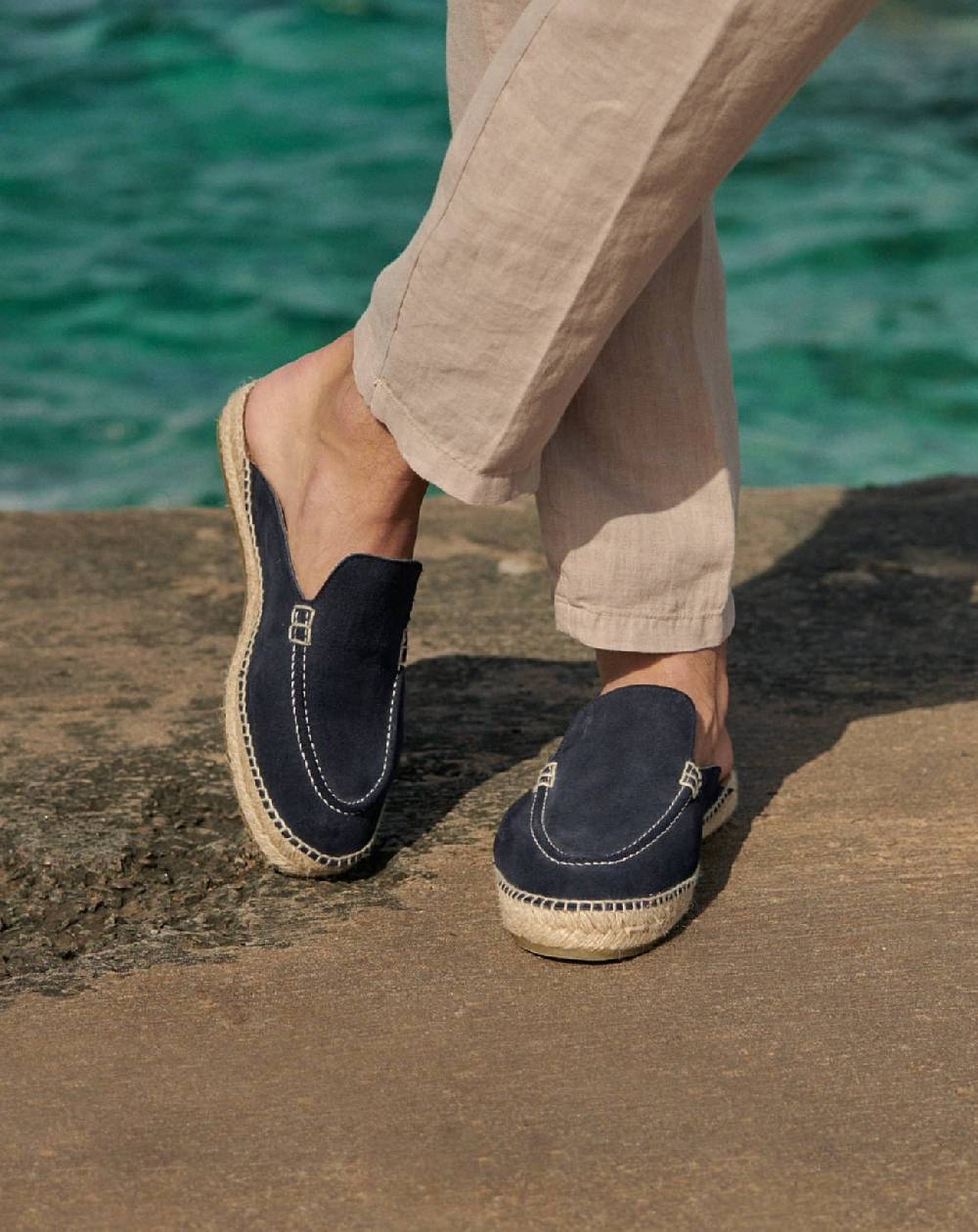 Manebí Mocassini Sabot Traveler - Hamptons - Patriot Blu