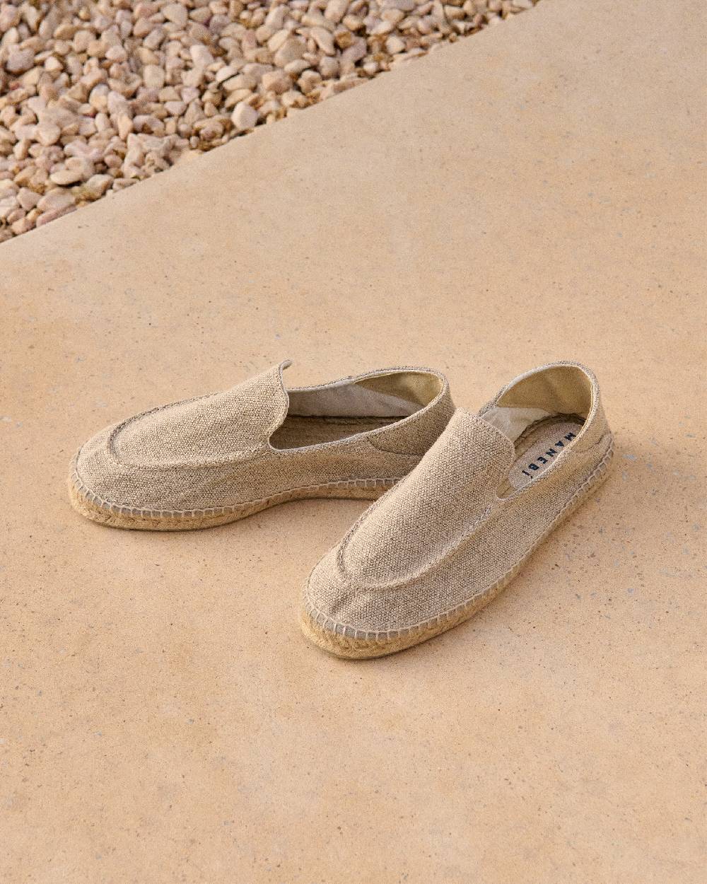 Manebí Organic Hemp Traveler Loafers|Espadrilles - Natural Negozio online di fabbrica