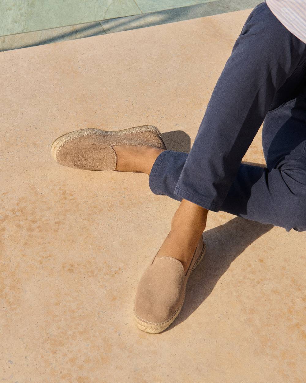 Manebí Espadrillas - Hamptons - Vintage Taupe Qualità Garantita