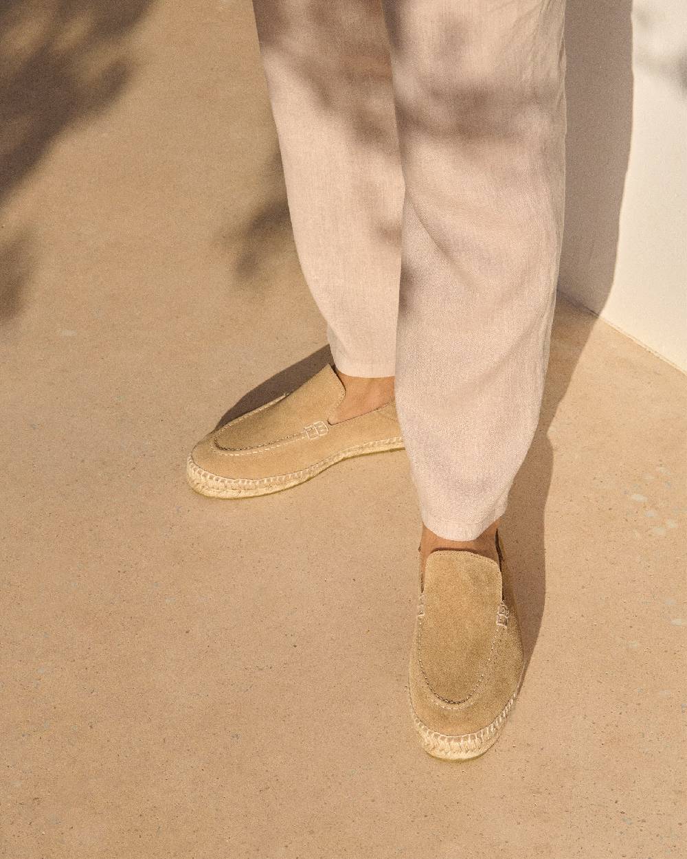 Manebí Mocassini Traveler - Hamptons - Washed Beige Acquista Ora
