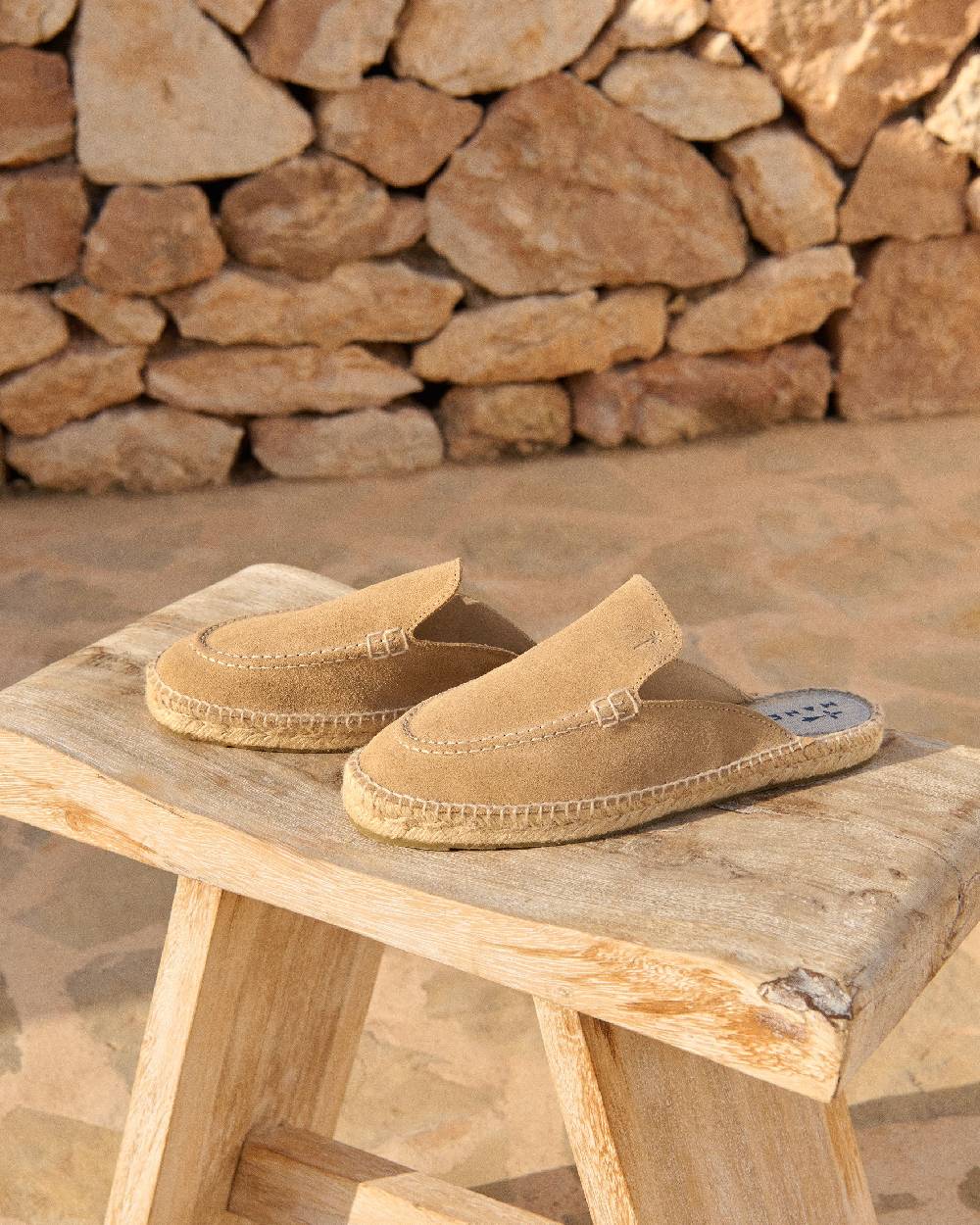 Manebí Mocassini Sabot Traveler - Hamptons - Washed Beige