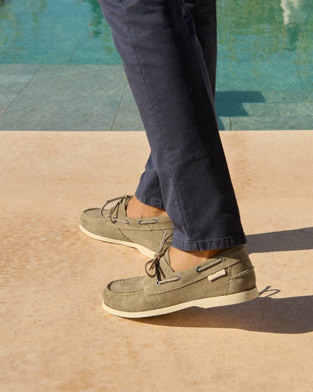 Manebí Suede Boat-Shoes - Hamptons Forest Novità