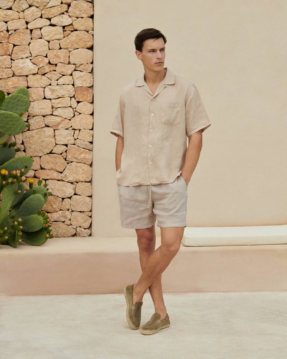 Manebí Mocassini Traveler Espadrillas in pelle scamosciata- Hamptons - Forest Online