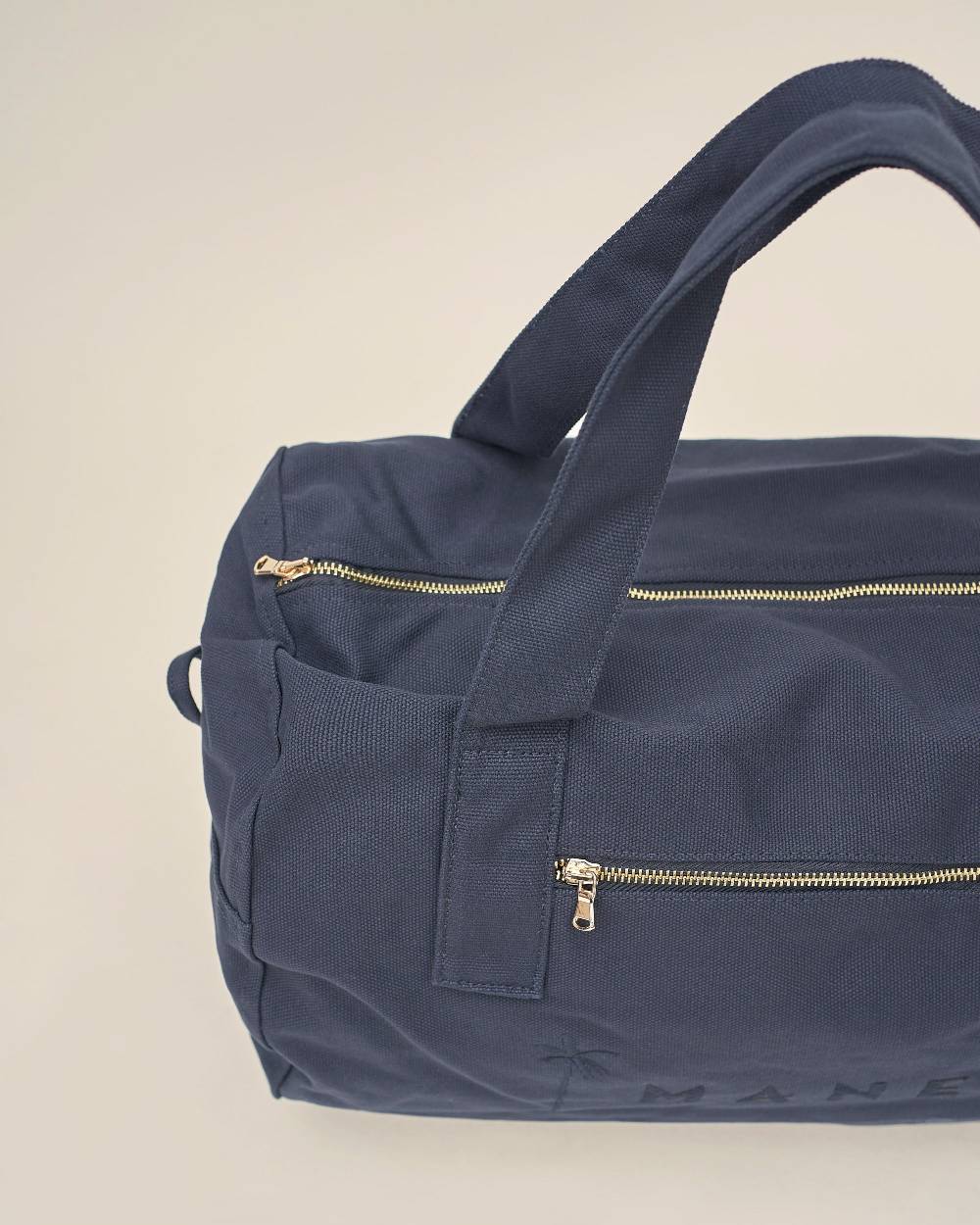 Manebí Canvas Weekend Bag - La Havana Blue Vendita